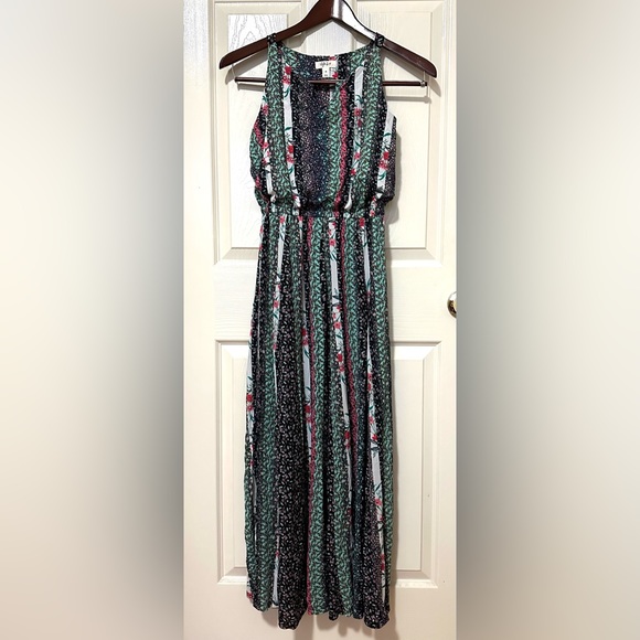 Style Co Womens Below The Knee Dress Brown Size Large